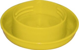 Yellow Screw On Watering Base for Quart Jar